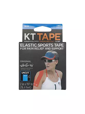 KT TAPE | Tape Originale Non Tagliato Taglia Unica Nero | blau